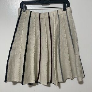 Eri+Ali Anthropologie Abby knit mini skirt size L